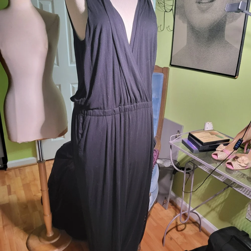 Fun and Flirty Eileen Fisher Jumpsuit - Picture 4 of 4